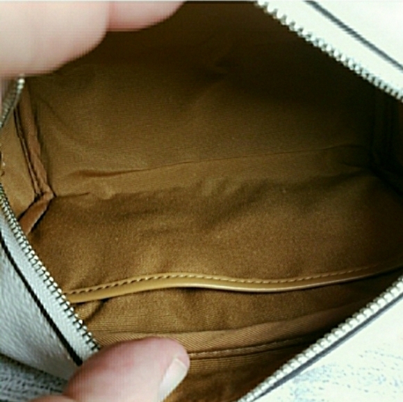 NWT Coach Cosmetic Bag + Mirror Train Boxy Christmas Holiday Train - Picture 8 of 12